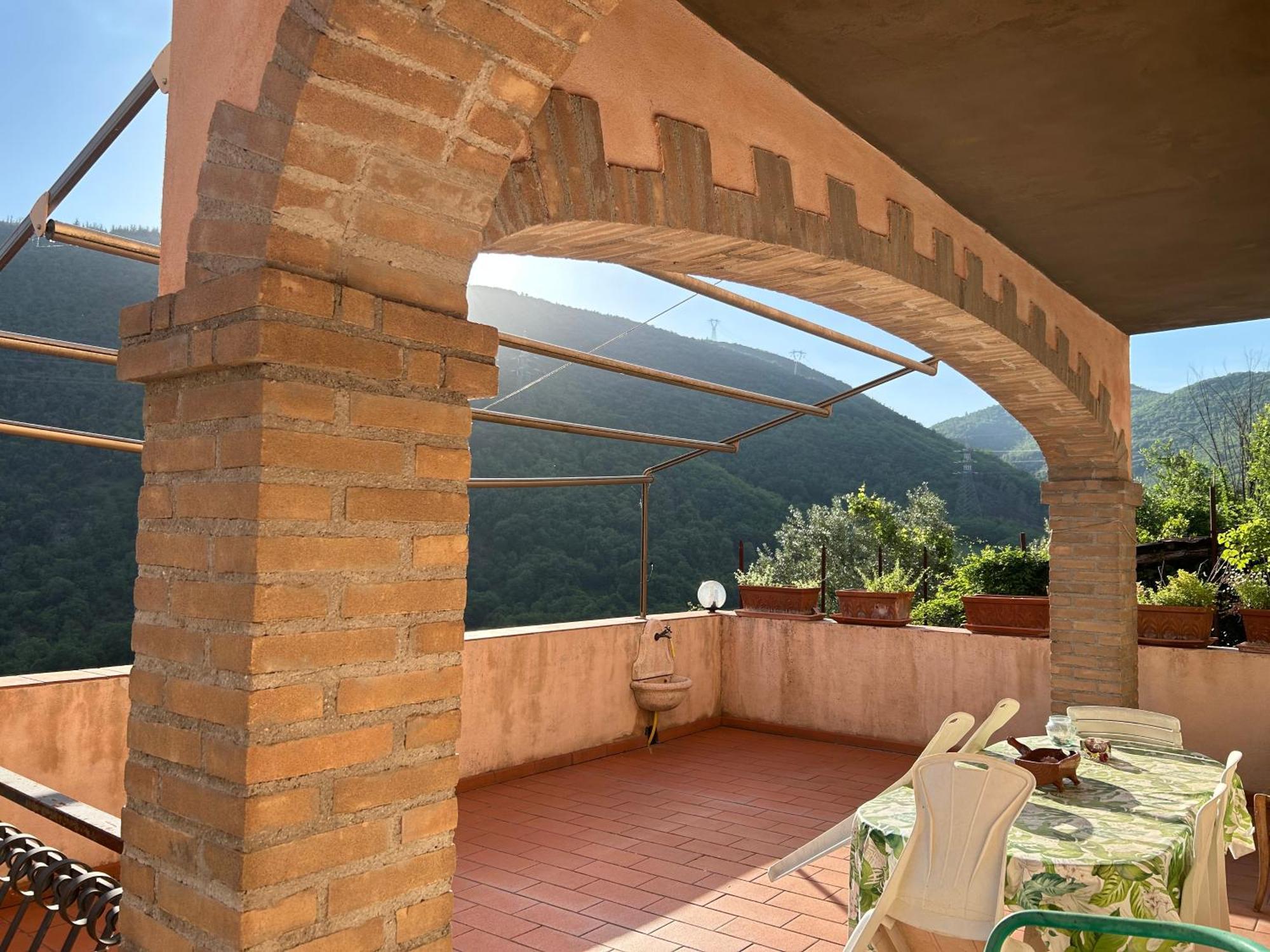 Casa Belvedere A Valle San Martino Di Spoleto Buitenkant foto